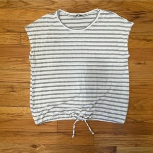 Green envelope small stripped top